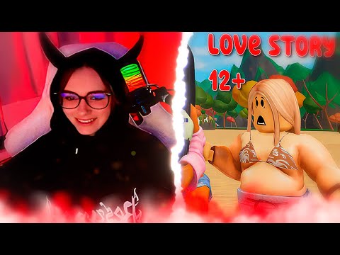 Видео: КСЮША СМОТРИТ: Он выбрал мою худющую подругу. 😱😛 Фильм в Роблокс