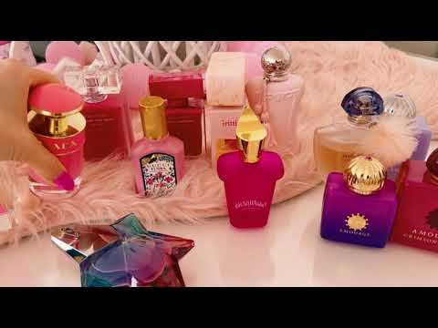 Видео: Розовые и конфетные ароматы #gucci #prada #jomalone #amouage #casamorati #goutal #parfumsdemarly