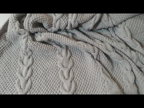 Видео: Всё про плед. Расчёты на 2 размера. Детский и взрослый.