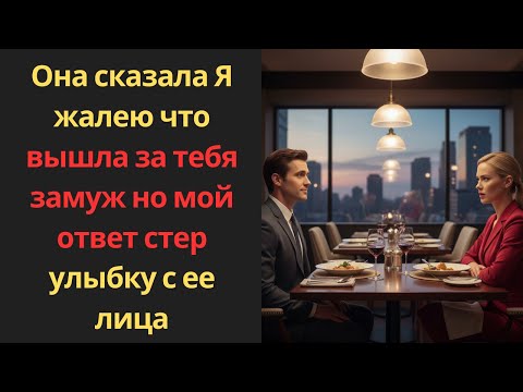 Видео: Она сказала: «Я жалею, что вышла за тебя замуж», но мой ответ стер улыбку с ее лица!
