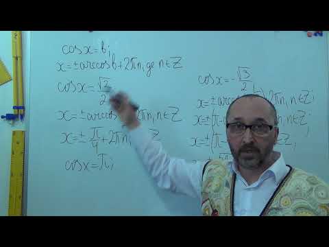 Видео: 101502 Найпростіше тригонометричне рівняння    10 клас Стандарт