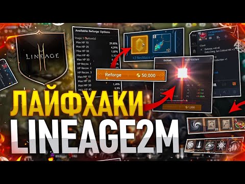 Видео: [Lineage2m] Лайфхаки игры для новичков.