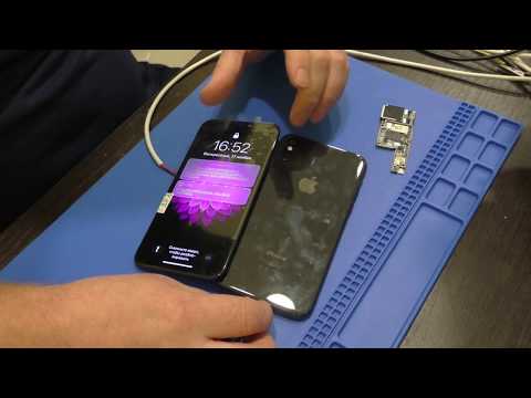 Видео: iPhone X DFU, iPhone X не включается. Часть 1.