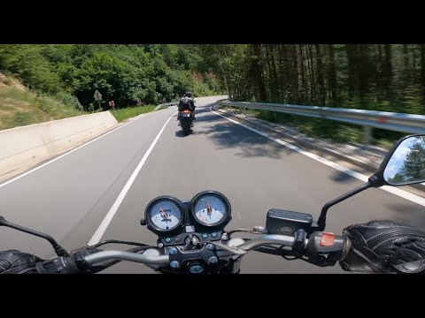 Видео: ОТ КРИЧИМ ДО МИХАЛКОВО С HONDA HORNET 600 // 4K