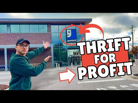 Видео: Экономия ради прибыли в качестве реселлеров | Обычный день в Goodwill, неожиданные находки!