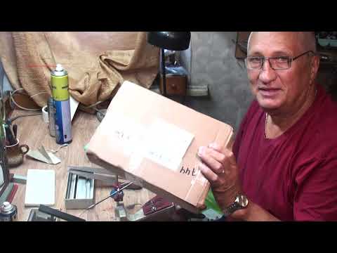 Видео: Посылка от "ЖУКОВ". Обзор. Заточка китайского  шеф-ножа....