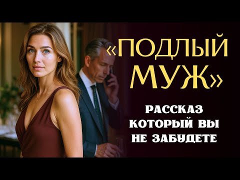 Видео: «ПОДЛЫЙ МУЖ». Я плакала когда читала эту историю. Рассказ, который вы запомните.