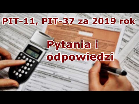 Видео: 2020.PIT-37.Вопросы и ответы/PIT 37.Pytania i odpowiedzi