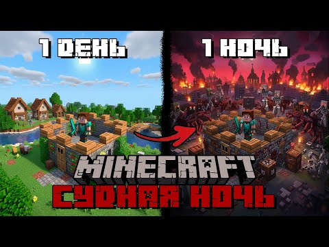 Видео: МАЙНКРАФТ СУДНАЯ НОЧЬ || Смогу ли я выжить этой ночью ? #minecraft