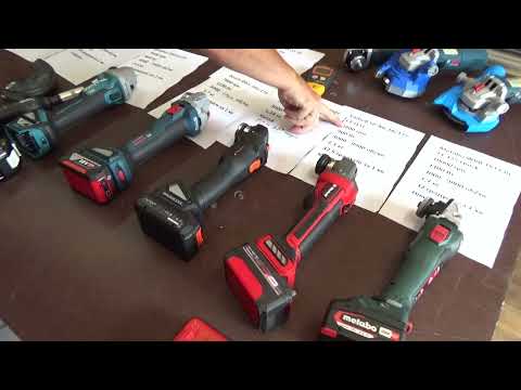 Видео: ТОП 5 кращих акумуляторних болгарок: Metabo, Einhell, Dnipro-M, Bosch, Makita