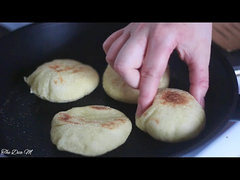 Видео: ЗНАМЕНИТЫЕ Лепешки, Которые Вздуваются на Сковороде! Батбуты Марокканские