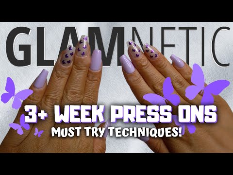 Видео: Как сохранить наращивание ногтей на 3 недели! | *Честный* обзор Glamnetic Nail