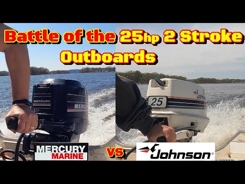 Видео: Максимальная скорость подвесных моторов Mercury и Johnson