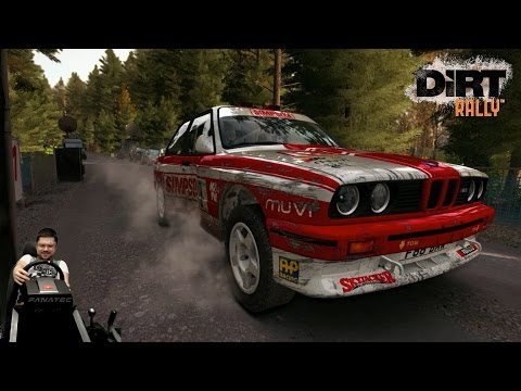 Видео: Борьба с BMW M3 E30 в Финляндии Dirt Rally