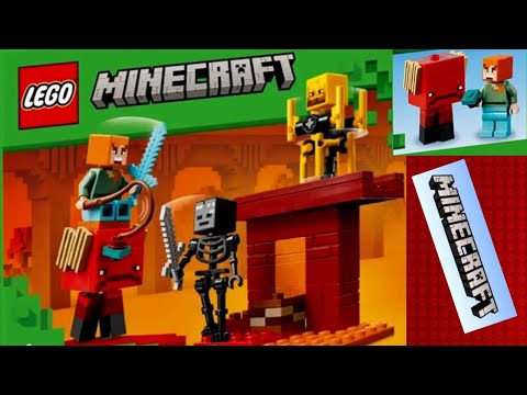 Видео: LEGO Minecraft 21266 Битва за лаву Нижнего мира Обзор набора лего майнкрафт