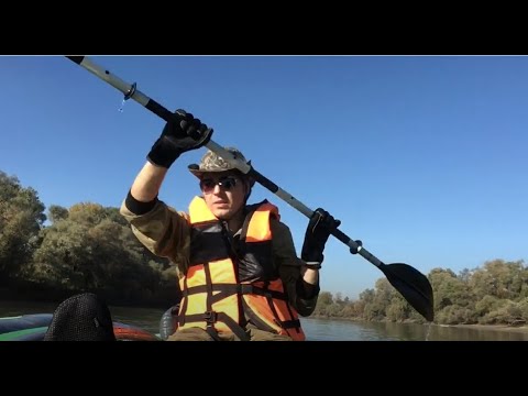 Видео: Каяк Intex Challenger K2: обзор, плюсы и минусы, прогулка по реке Кубань.