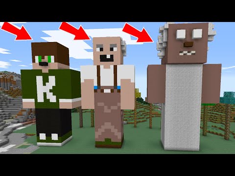 Видео: ДЕД ПОСТРОИЛ ДЛЯ GRANNY 3 ДОМ В СТАТУЕ В МАЙНКРАФТ ТРОЛЛИНГ ЛОВУШКА МОНСТРА