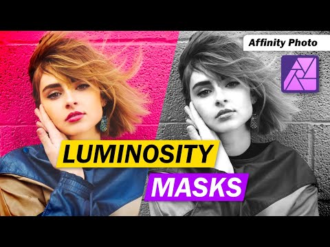 Видео: Маска диапазона яркости — Учебное пособие по Affinity Photo