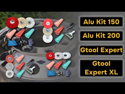Видео: Наборы для полировки алюминия Gtool. Как выбрать.