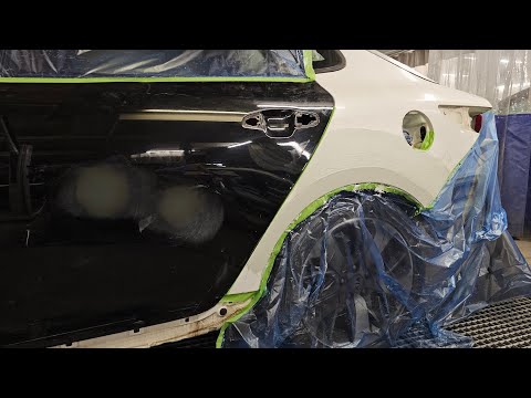 Видео: Repair | Ремонт кузова | Properly use for dent repair filler Evertcoat