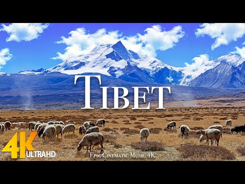 Видео: Тибет (4K UHD)–живописный фильм для релаксации с эпической кинематографической музыкой–ВИДЕО 4K UHD
