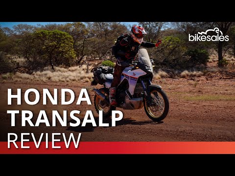Видео: Тест-драйв Honda Transalp 2024 года | Насколько далеко по бездорожью может проехать Transalp?