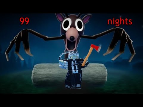 Видео: ВЫЖИВАЮ в СТРАШНОМ ЛЕСУ🦌👻на меня НАПАЛИ!? |Roblox: 99 Nights in the Forest 🔦|#99nights
