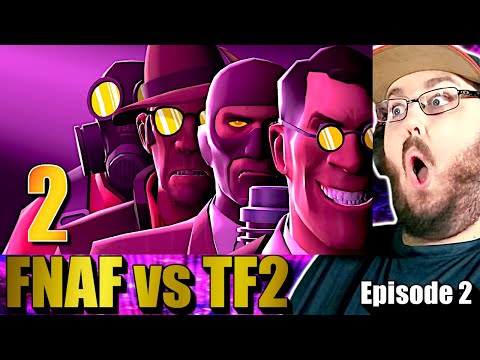 Видео: FNAF против TF2 - Эпизод 2 [SFM] Five Nights at Fortress РЕАКЦИЯ!!!