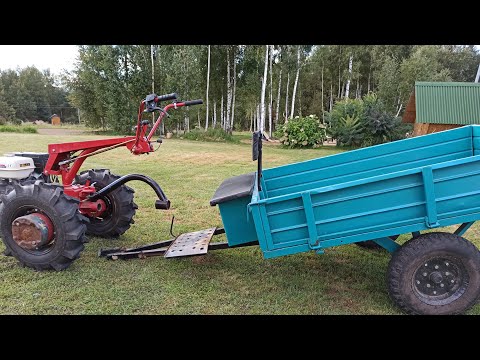 Видео: Серьёзная модернизация прицепа МП-700 или ТМ-500 всем советую. Кронштейн поворотный П05-2705010