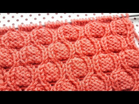 Видео: КЛАССНЫЙ УЗОР  для свитера, джемпера, пледа / Малина / Вязание спицами