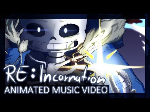 Видео: [Undertale]RE:incarnation - анимация