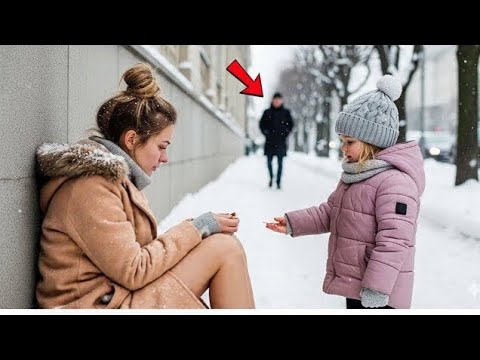 Видео: На остановке дрожащая девушка осталась ни с чем пока ребёнок не прошептал слова, изменившие её жизнь