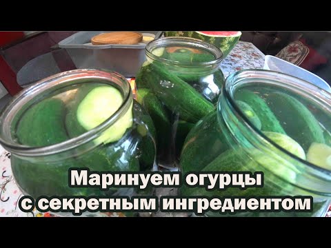 Видео: Маринованные огурцы супер вкусные с этим секретным ингредиентом