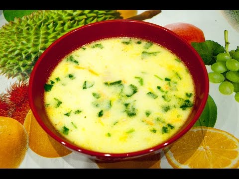 Видео: Куриный суп с плавленым сыром