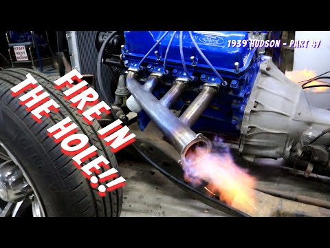 Видео: Первый запуск Ford V8. Поднимаем боевой дух приятным звуком!