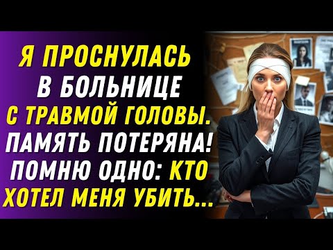 Видео: Я проснулась в больнице без памяти… кто-то ударил меня по голове. Виновник был рядом.