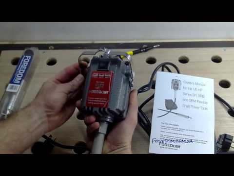 Видео: Обзор. Бормашина Foredom SR.