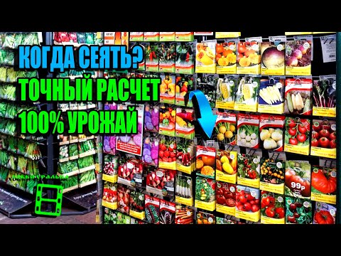 Видео: ЛУЧШЕЕ ВРЕМЯ ПОСЕВА СЕМЯН. ТОЧНЫЙ РАСЧЕТ И 100% УРОЖАЙ. ЭКО-САД ВЫХОДНОГО ДНЯ 23-2
