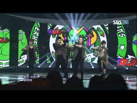 Видео: VIXX [SUPER HERO] @SBS Inkigayo Популярная песня 20120701
