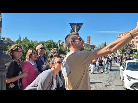Видео: 7. Идём к Колизею. Рим. Roma.