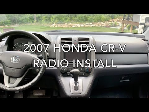 Видео: Установка радиоприемника Honda CR-V 2007 года