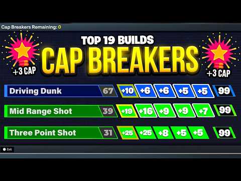 Видео: ВСЕ ХАКИ Cap Breaker РАСКРЫТЫ NBA 2K26 *meta*😱 топ-19 лучших сборок nba2k26