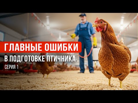 Видео: Как правильно подготовить птичник? ОБЯЗАТЕЛЬНЫЕ ЭТАПЫ перед посадкой молодняка