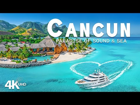 Видео: [4K] Канкун 2025 🇲🇽 Тропический рай Мексики и кристально чистое море с глубоким хаус-чиллом