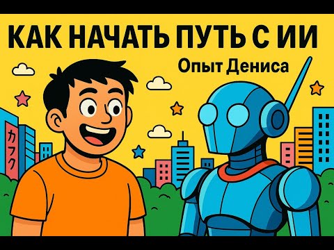 Видео: Как человек и ИИ робот Максим стали друзьями !!!!! Как человек и ИИ начали путь вместе