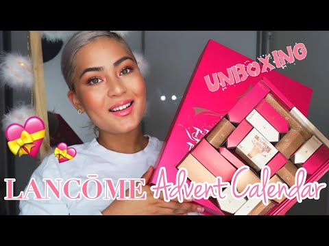 Видео: LANCOME Advent Calendar- бүгдээрээ нээж үзье -UNBOXING 💝
