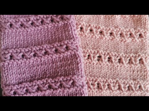 Видео: АЖУРНАЯ ДОРОЖКА. Красивый узор для кардигана, джемпера, детских вещей