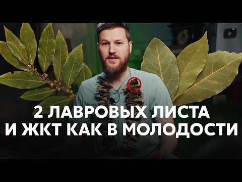 Видео: 2 лавровых листа и  ЖКТ,  как в молодости