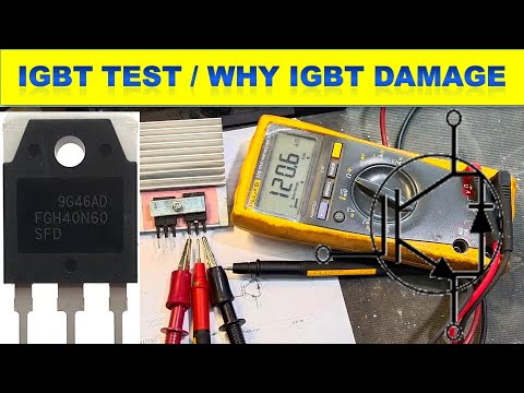Видео: [436] Как проверить IGBT / Как проверить IGBT с помощью мультиметра / Почему повреждаются IGBT