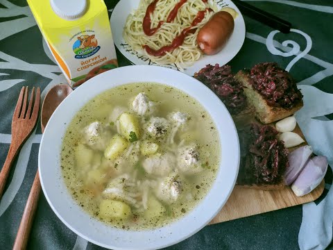 Видео: ОБЖОР СПАГЕТТИ С САРДЕЛЬКОЙ 🍝 СУП С ФРИКАДЕЛЬКАМИ 🥘 БУТЕРБРОДЫ СО СВЕКЛОЙ 🥪 МИРОВОЗЗРЕНИЕ МУКБАНГ